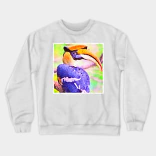 Toucan Watercolor Crewneck Sweatshirt